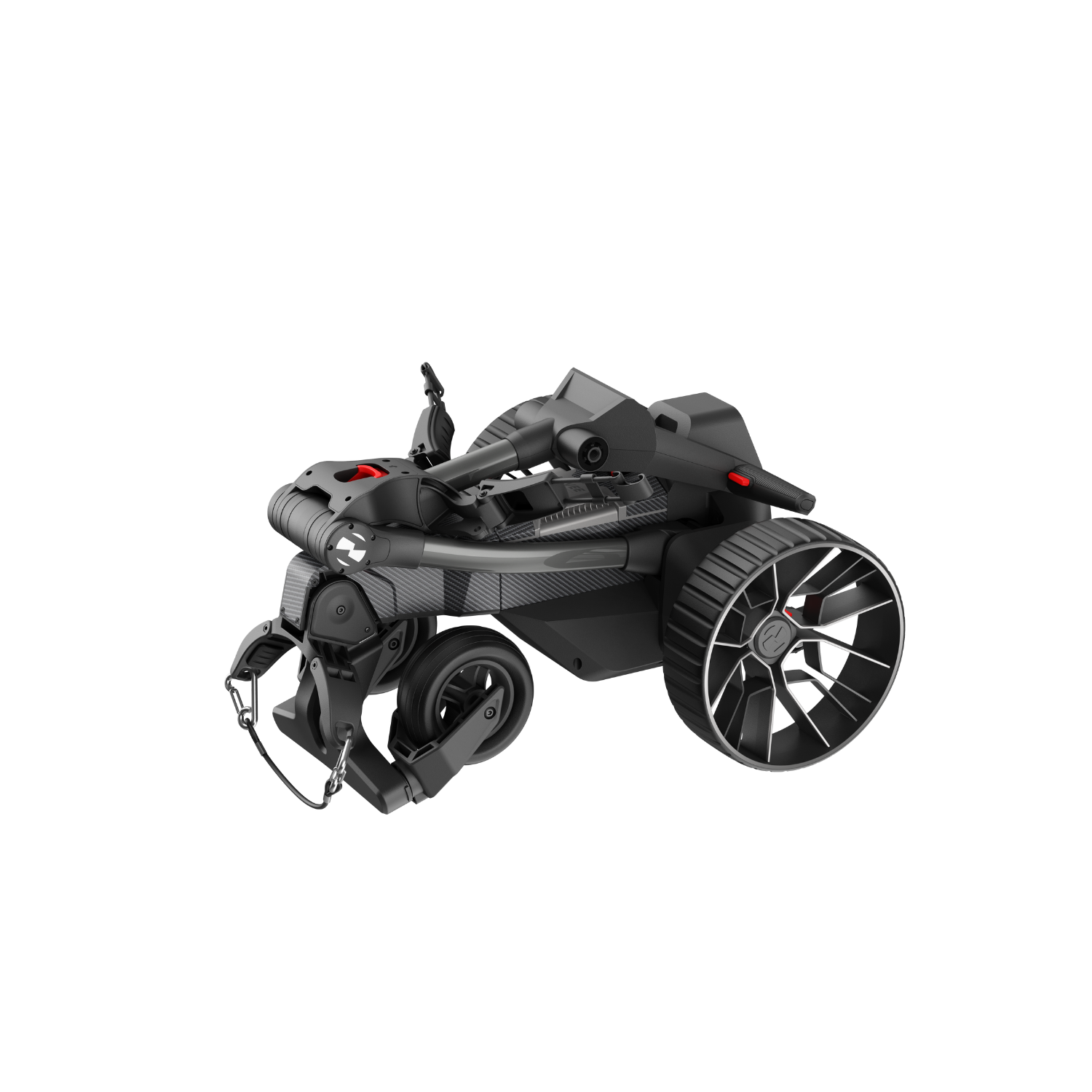 NAVEE Birdie 3 Electric Golf Trolley 36 Hole Battery, Follow Me Electric Golf Push Carts, All Terrain Wheels, Smart Power Assist